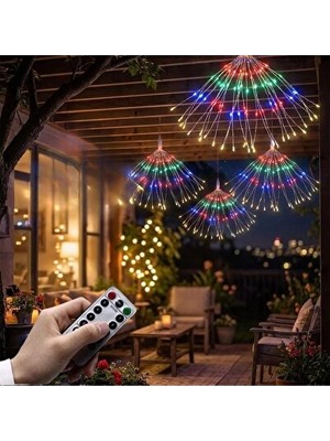 Vaelmont 8 Renkli Modlu USB LED Işık Seti Masa ve Gece Lambası