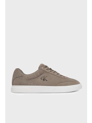 Calvin Klein Süet Logolu Sneaker Ayakkabı HM0HM02201PBO Erkek Ayakkabı HM0HM02201 Pbo