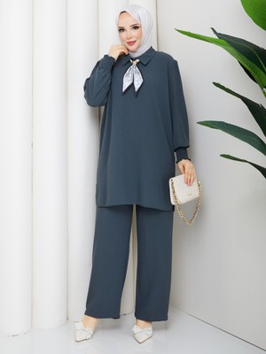 Rd Misstanbul Collection Krep Kumaş Fluarlı Takım