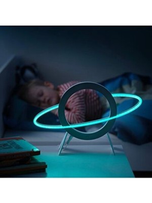 Vaelmont Renkli LED Aydınlatmalı Çok Renkli Dekoratif Masa Lambası Masa ve Gece Lambası