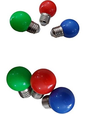 Solvéra Mini Renkli LED Gece Lambası Seti, 3 Farklı Renk ve Kompakt Tasarım Masa ve Gece Lambası