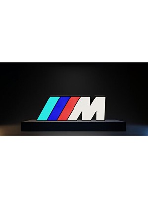 Normadia Vaelmont Bmw M Logo LED Masa Lambası - Modern ve Şık Tasarım Masa ve Gece Lambası