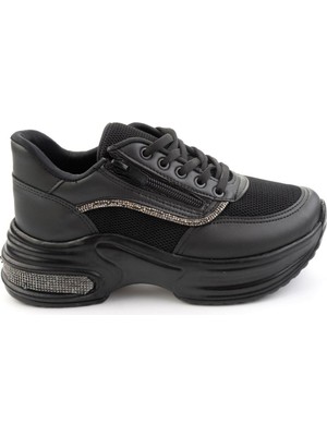 Bambi Siyah  Kadın Sneaker K01709151109