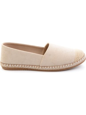 Bambi Bej  Kadın Espadril K01125010372