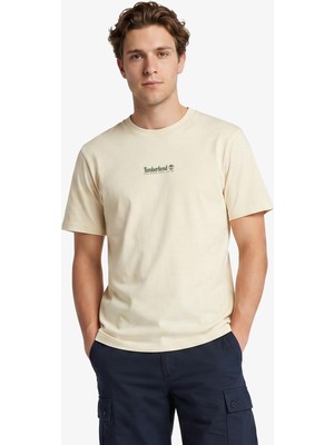Timberland Triple Tree Graphic Erkek Gri T-Shirt.-