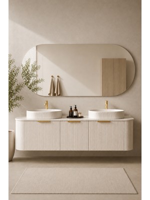 Ant Home Duvar Aynası, Dekoratif Ayna, Konsol Aynası, Hol Aynası, Dresuar Aynası, Banyo Aynası, Elips Ayna
