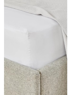 The White Company 200 Tc Pamuk Percale 2'li Lastikli Çarşaf Seti