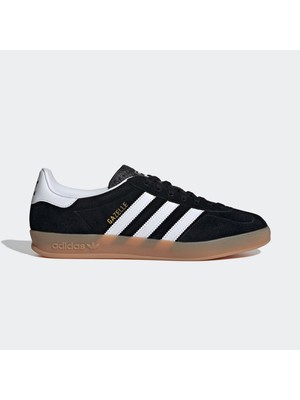Adidas Gazelle Indoor Unisex Siyah Spor Ayakkabı.-