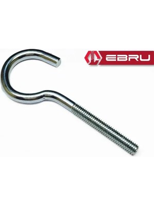 Aesco Ebru Açık Metrik Kanca M8 x 110 - 5 Adet