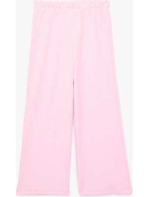 Koton Beli Lastikli Bürümcük Kumaş Basic Pantolon