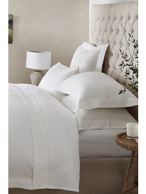 The White Company Cavendish 800 Tel Mısır Pamuğu Saten Düz Çarşaf