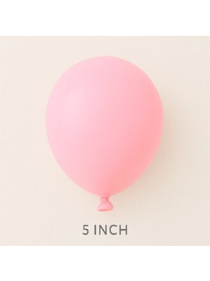Niyet 5" Pembe Lateks Balon 100'LÜ - Dekorasyon - Doğum Günü - Parti - Süsleme