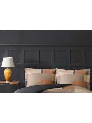 Taç Out Evander Model Volanlı % 100 Pamuk Saten 2'li Yastık Kılıfı 50X70 cm