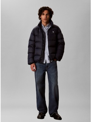 Calvin Klein Ls Nyln Zp Off Hod Down Pufr Jkt