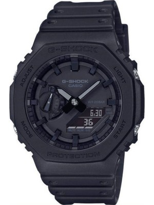 Casio G-Shock Erkek Kol Saati GA-2100-1A1DR Suya Dayanıklı Pilli (Quartz) Çelik Malzeme