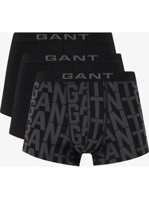 Gant Erkek Siyah Standart Fit  Boxer 9125319T.5