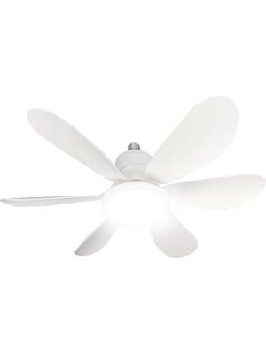 Shopwave Feny FN-F80, Zefira, Beyaz, 3 Kademeli Hız, 30W, 52CM Pervane Çapı, 3 Renk Işık, Ultra Sessiz, Tavan Vantilatörü, Kumandalı, Vantilatör