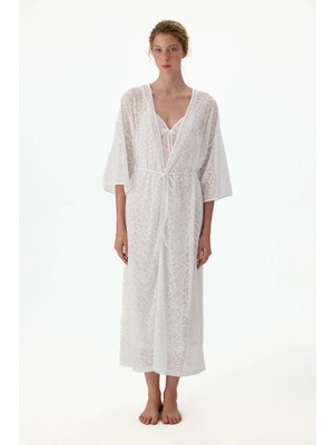 Penti Beyaz Bridal Delicate  Gecelik
