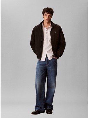 Calvin Klein Ls Padded Nylon Harrıngton Jacke