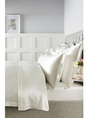 The White Company Audley Saf Mulberry Ipek Düz Çarşaf
