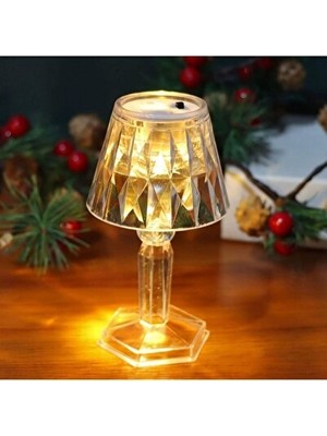 Maison Luré Pilli Mini Abajür ile Kompakt ve Şık Aydınlatma Masa ve Gece Lambası