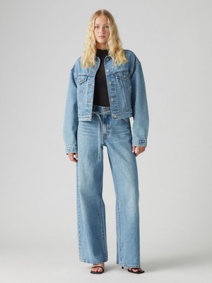 Levi's Xl Straıght Kadın Mavi Jean Pantolon 001TK-0001