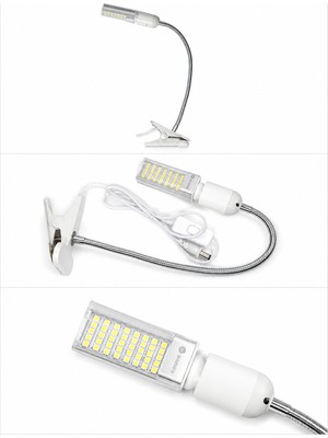 Piyatech Kıskaçlı LED Lamba SS-803 35 Ledli Çok Fonksiyonel