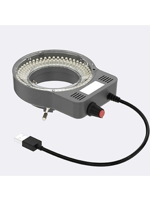Piyatech Mikroskop Ring LED Aydınlatma Lambası - Ayarlanabilir Halka Işık Kaynağı Usb'li