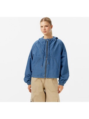 Tommy Hilfiger Tommy Jeans Kadın Mavi Ceket