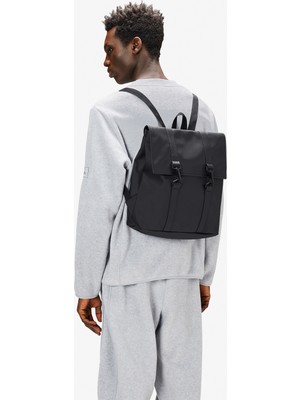Rains Msn Mini Unisex Siyah Sırt Çantası
