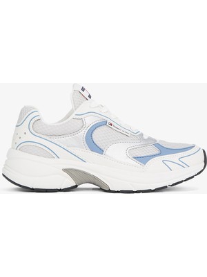 Tommy Hilfiger The Coney Metallic Kadın Mavi Spor Ayakkabı