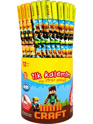 Danacı Kırtasiye Fatih Mcraft Üçgen Jumbo Başlangıç Kalemi