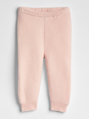 Gap Bebek Pembe Örme Jogger Eşofman Altı