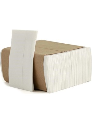 Merip Plastik 1 Koli Z Katlama Dispanser Peçete - Kağıt Havlu- 21X17CM- 1800 Adet- 100ADET X18 Paket