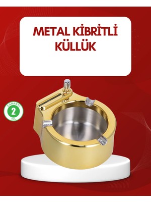 Aesco Metal Küllük Gizli Ateşleme Sistemli Şık Tasarım