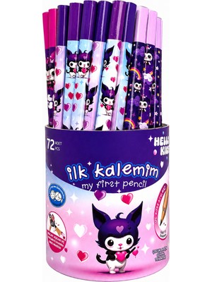 Danacı Kırtasiye Hello Kids Desenli Üçgen Fatih Kalem 12 Adet