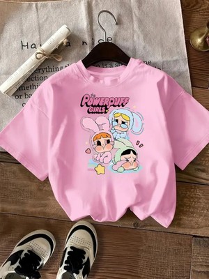 Touz Crybaby Kids Design Unisex Oversize Tişört