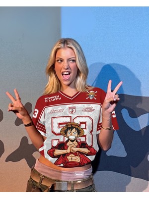 Touz Anime One Piece Jersey T-Shirt Forma