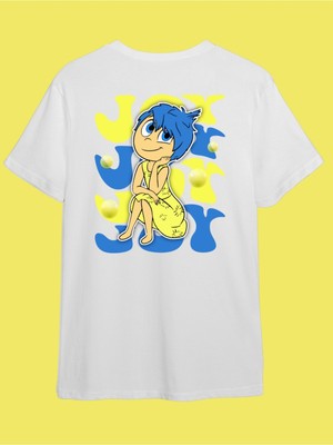 Touz Ters Yüz Karakterler Ön Arka Baskı  Unisex T-Shirt