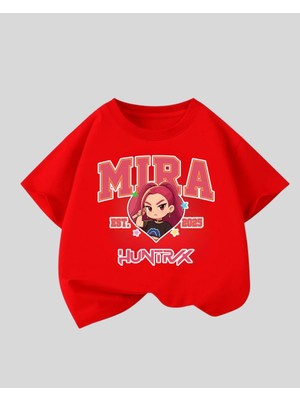 Touz Kpop Demon Hunters Kids Design Unisex Oversize T-Shirt