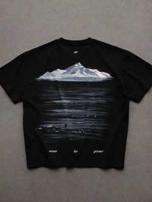 Touz Meant For Greater Penguin Detail Oversize Unisex T-Shirt