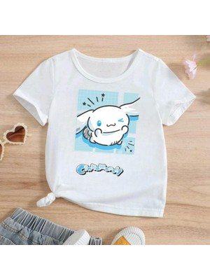 Touz Cinnamoroll Kids Baskılı T-Shirt