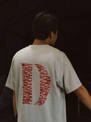 Touz Kiss Design D Harfi Oversize T-Shirt