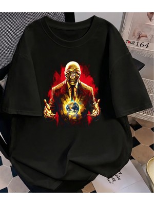 Touz 20TH Century Boys Friend Tomodachi Baskılı Unisex Oversize T-Shirt