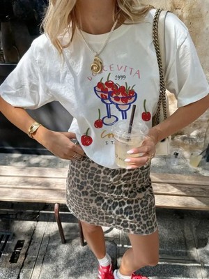Touz Dolce Vita Unisex Oversize T-Shirt