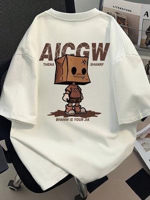 Touz Aicgw Graphic Baskılı Unisex Oversize T-Shirt