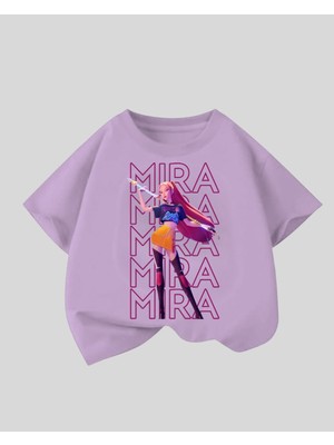 Touz Kpop Demon Hunters Kids Design Unisex Oversize T-Shirt