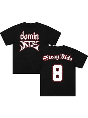 Touz Stray Kids Skz 8 T-Shirt Dominate World Tour 2025