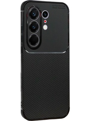 Spt-Gld Newface Tecno Camon 50 Pro 5g Auto Focus Karbon Kapak - Siyah