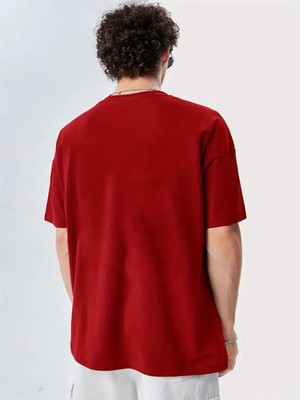 Touz Gotik Baskılı Unisex Oversize T-Shirt